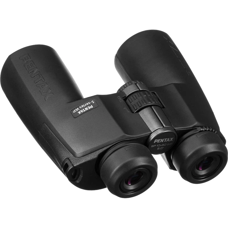 Pentax 10x50 Sp Series Wp Water Proof Porro Prism Center Focus Binocular with 5.0 Degree Angle of View, Black, with Case