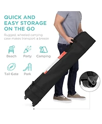 Best Choice Products 12x12ft Easy Setup Pop Up Canopy w/ 1-Button Setup, Wheeled Case, 4 Weight Bags
