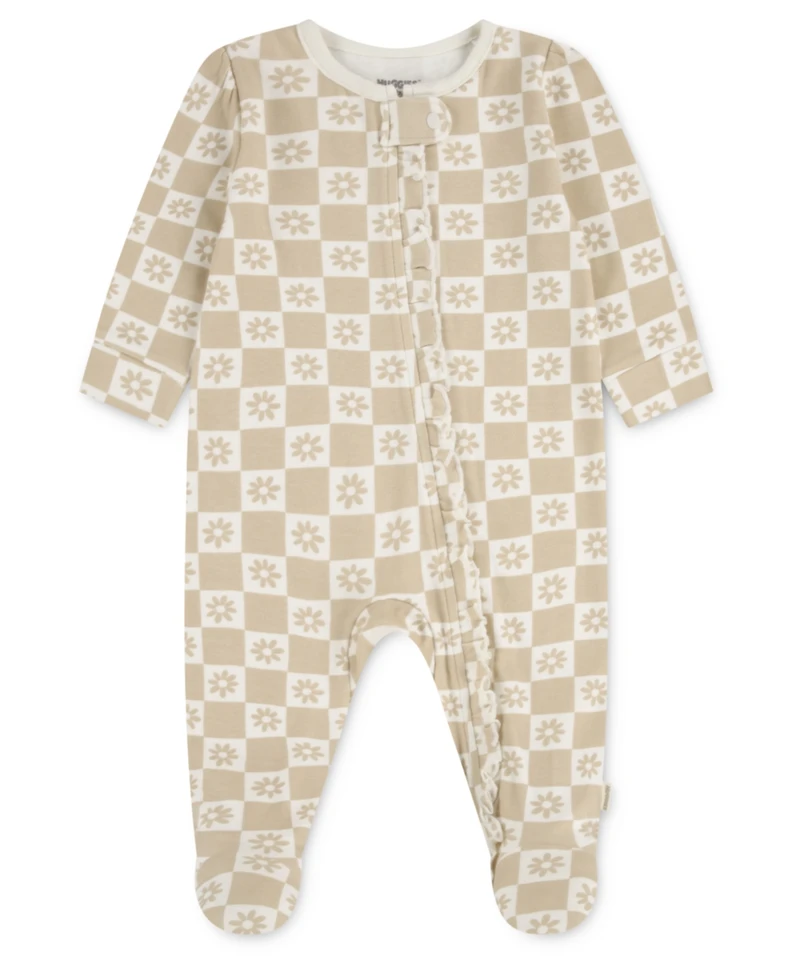 Huggies Baby Boys 2-Way Full-Zip Footed Coverall