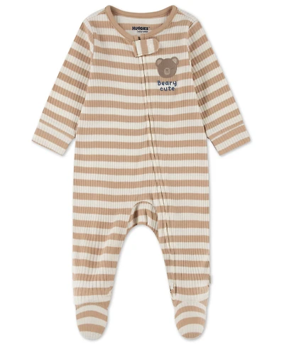 Huggies Baby Boys 2-Way Full-Zip Footed Coverall