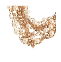 Sohi Pellet-Cluster Statement Necklace