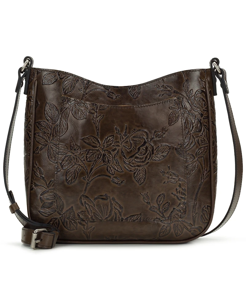 Patricia Nash Emeline Leather Crossbody Bag, Created for Macy's