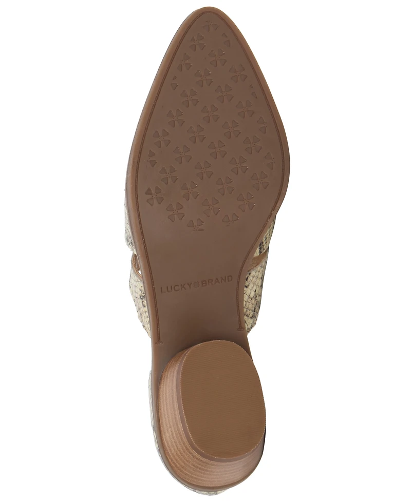 Lucky Brand Women's Minnsy Cutout Low-Heel Shooties