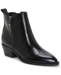 Lucky Brand Women's Ailein Pointed Toe Zipper Ankle Booties