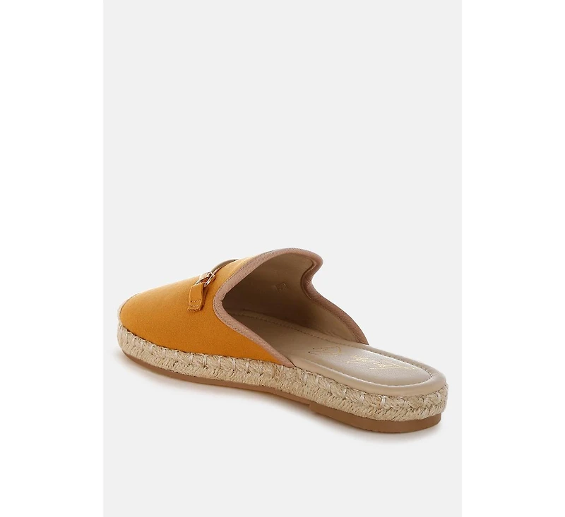 London Rag Nazaya Horsebit Detail Espadrilles Mules Women