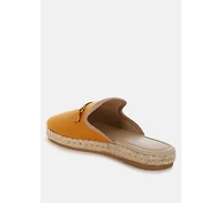 London Rag Nazaya Horsebit Detail Espadrilles Mules Women