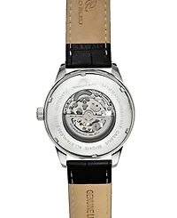 Porsamo Bleu Men's Cassius Automatic Genuine Leather Band Watch 801CCAL