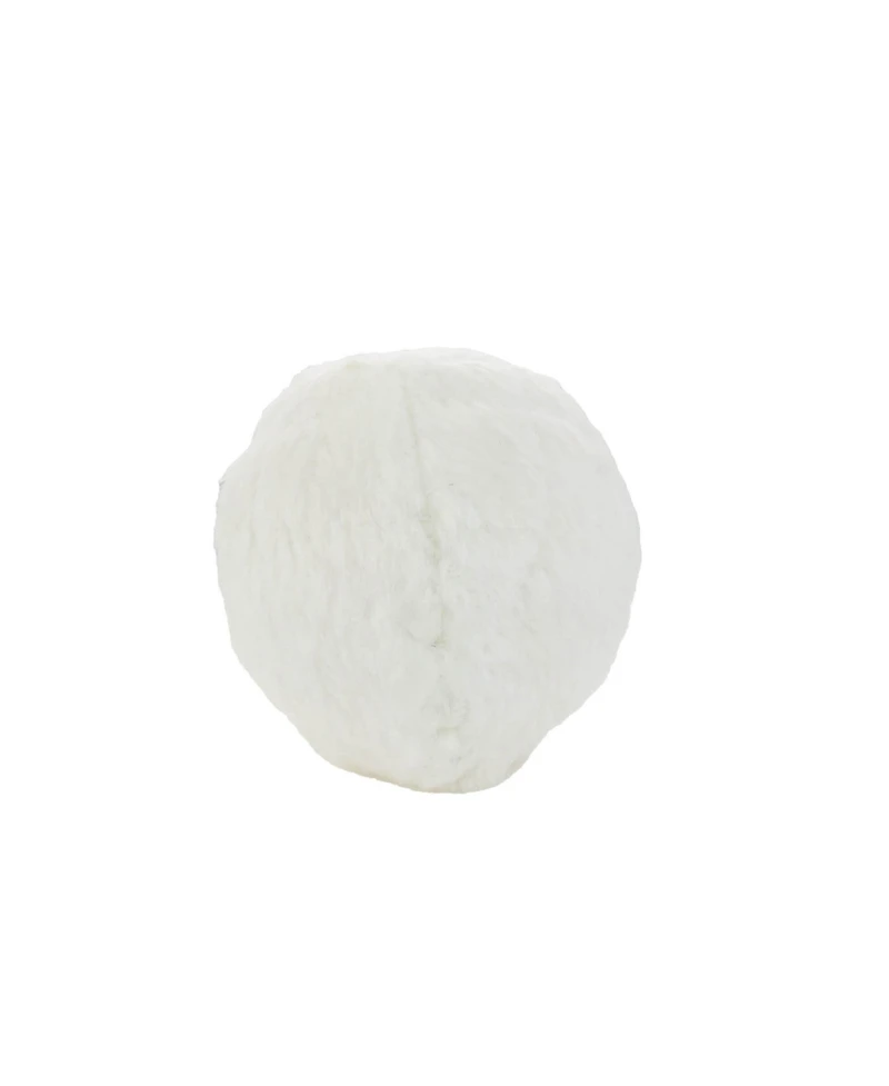 Mighty Small Snowball, Durable Squeaky Dog Toy