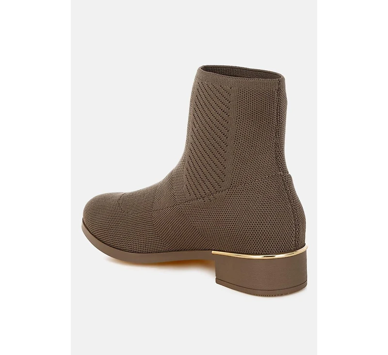 London Rag Rosamund Knitted Sock Boots Women