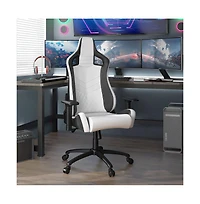 Enitial Star Singe Faux Leather Adjustable Gaming Chair
