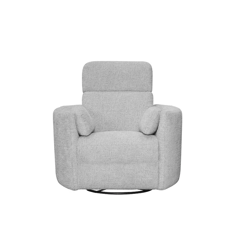 Parker Living Angora Linen Manual Swivel Recliner