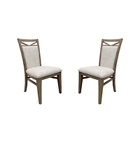 Parker House Furniture Americana Modern Dining Upholstered Dining Chair Two Pack