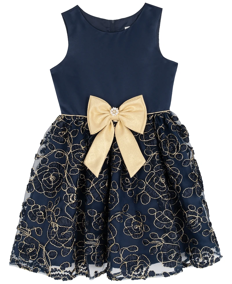Rare Editions Girls 7-16 2-Piece Sleeveless Dress and Shrug Set