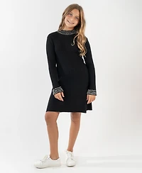 Rare Editions Girls 7-16 Embellished Sweater Dress