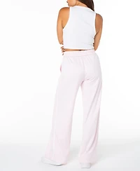 Celebrity Pink Juniors' Side-Striped Track Pants