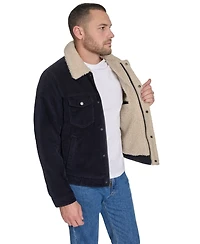 Levi's Men's Corduroy Trucker with Sherpa Collar Jacket