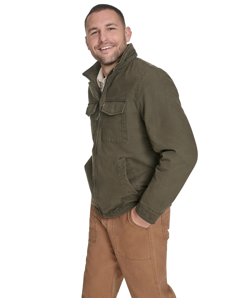 Levi's Men's Cotton Military Jacket