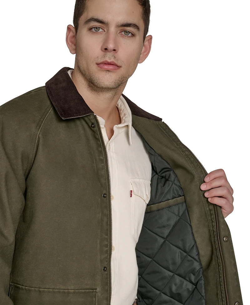 Levi's Men's Corduroy Collar Barn Jacket