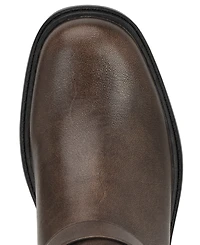 Guess Women's Lynnie Tall Buckle Moto Lug Sole Boots