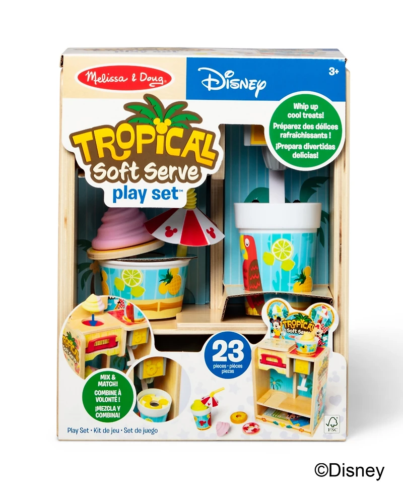 Melissa and Doug Mickey Tropical Soft Serve Playset