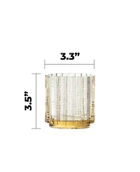 Fortessa Mahalo Double Old-Fashioned Glasses, Set of 4