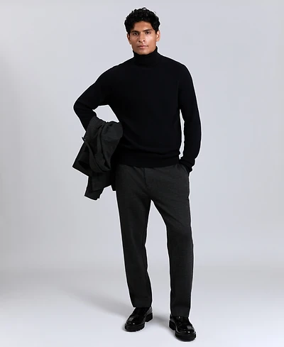 Kenneth Cole Men's Fold Over Turtleneck Sweater