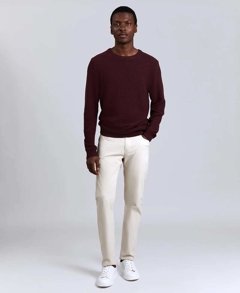 Kenneth Cole Men's Popcorn Crewneck Sweater