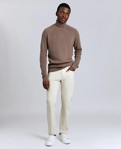 Kenneth Cole Men's Fold Over Turtleneck Sweater