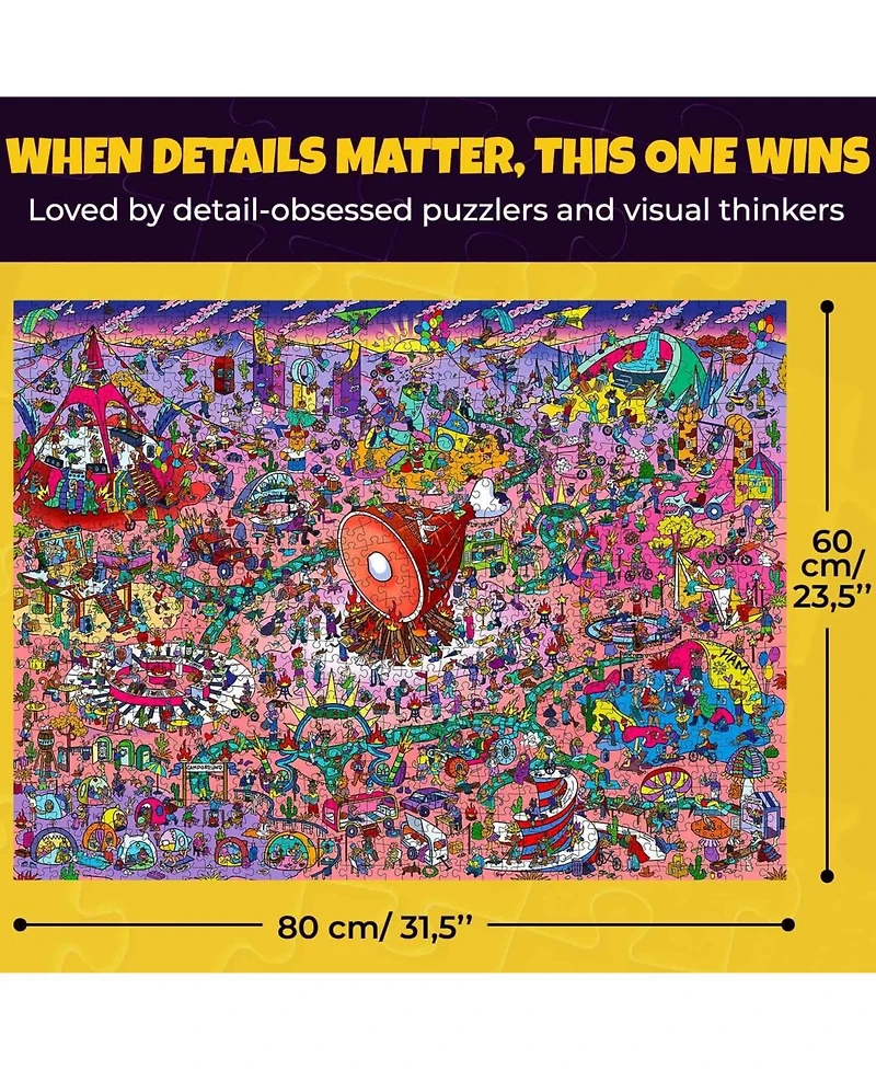 Quokka 1000 Piece Puzzle for Adults with Hidden Secrets & Audio Story