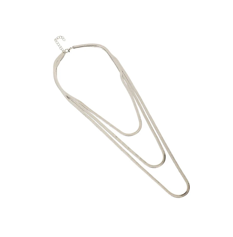 Sohi Women's The Snakechain Multi-Layer Necklace