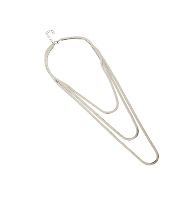 Sohi Women's The Snakechain Multi-Layer Necklace