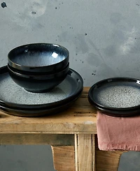 Denby Halo Coupe 12-Pc. Dinnerware Set, Service for 4