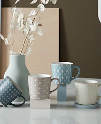 Denby Impression Assorted Accent Mugs, Set of 4