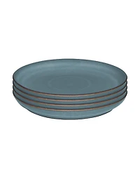 Denby Azure Coupe Dinner Plates, Set of 4
