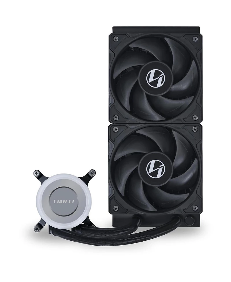 Lian-Li Galahad Ii Lite 240mm Perfomance All-in-One Cpu Liquid Cooler, Black
