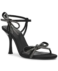 Steve Madden Women's Nixon-r High-Heel Bow Dress Sandals