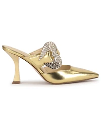 Jessica Simpson Women's Favica Heart Buckle Stiletto Pumps