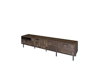 Casainc 78" Mid Century Modern Tv Stand with Storage Cabinets