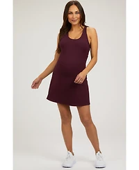 Pinkblush Maternity Plum Tennis Racerback Romper Dress