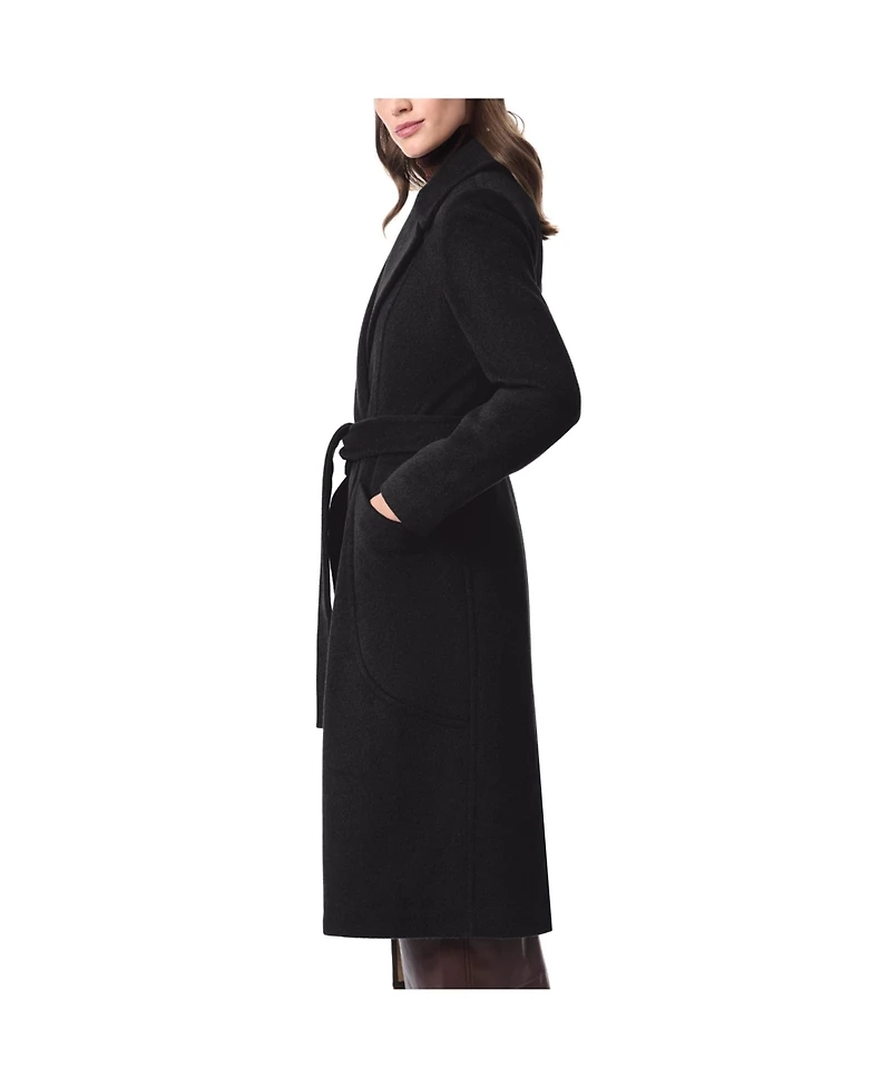 Bernardo Women's Belted Wool Blend Coat