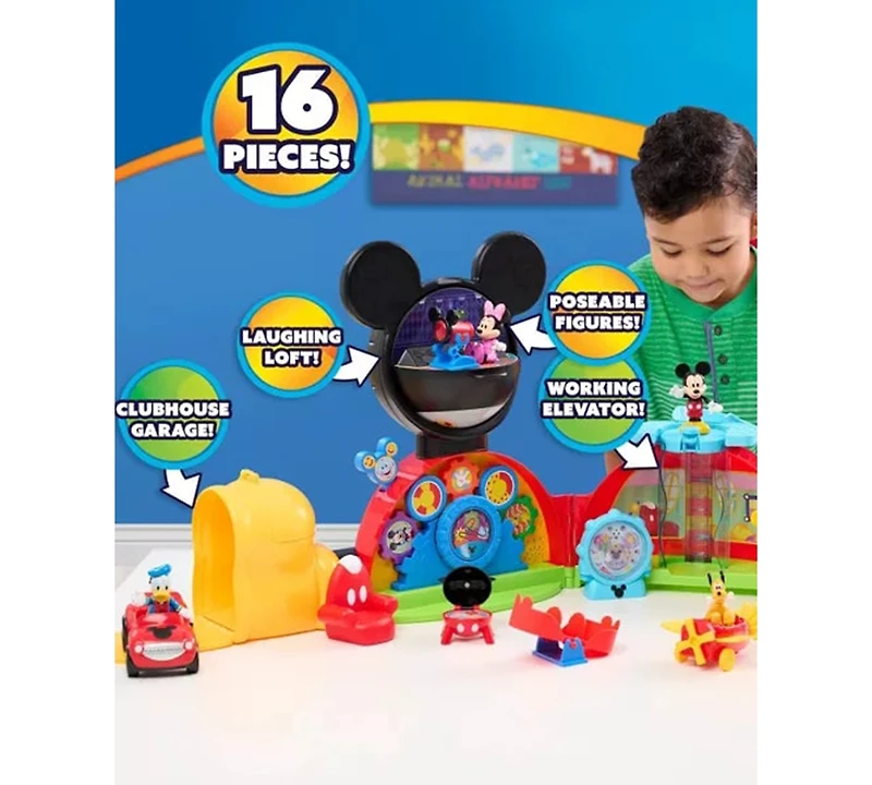 Mickey Mouse Deluxe Clubhouse Doll Playset
