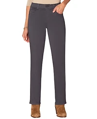 Democracy Petite "Ab"solution Straight-Leg Jeans