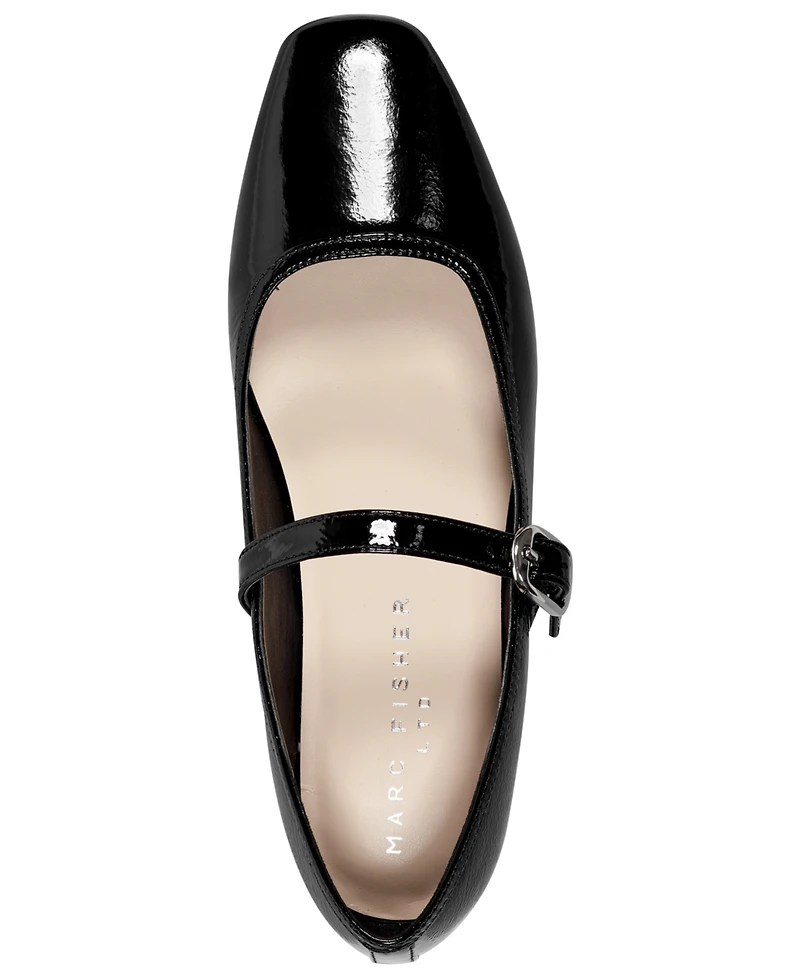 Marc Fisher Ltd Women's Garissa Mary Jane Ballet Flats