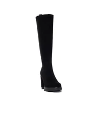 Xti Women's Suede Heeled Dress Boots By