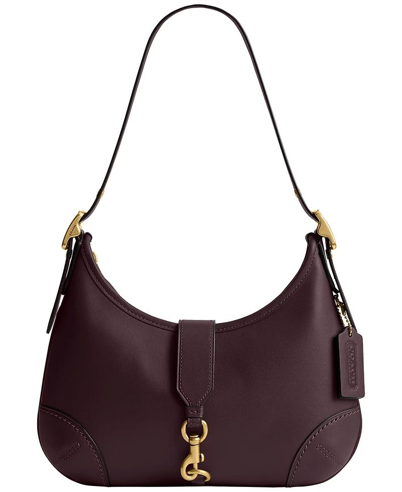 Coach Hamptons Small Leather Hobo Bag