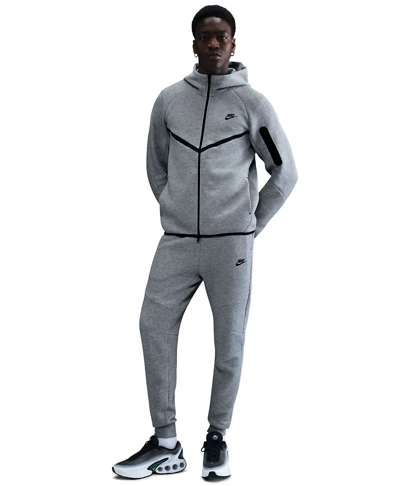 Nike Men's Tech Fleece Full-Zip Windrunner Logo Hoodie