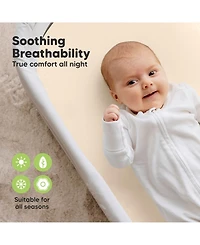 KeaBabies Bassinet Sheet for Baby Girls, Boys, 2-Pack Soothe Fitted Sheets, Bedside Mattress