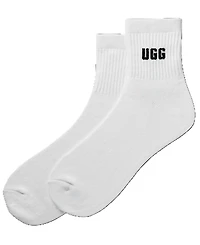 Ugg Women's 2-Pack Quinlin Logo Quarter Socks