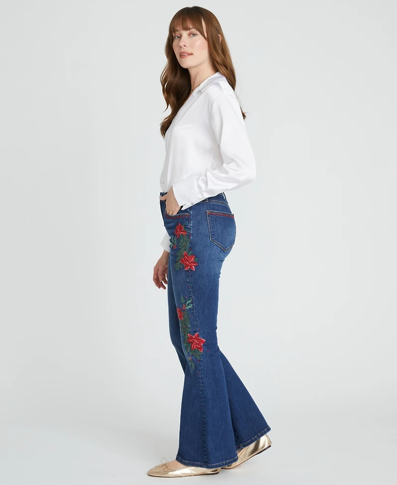 Driftwood Women's Farrah x Happy Holly Flare Jeans