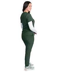 Medgear Women's 4-Way Stretch 12-Pocket Jogger Set